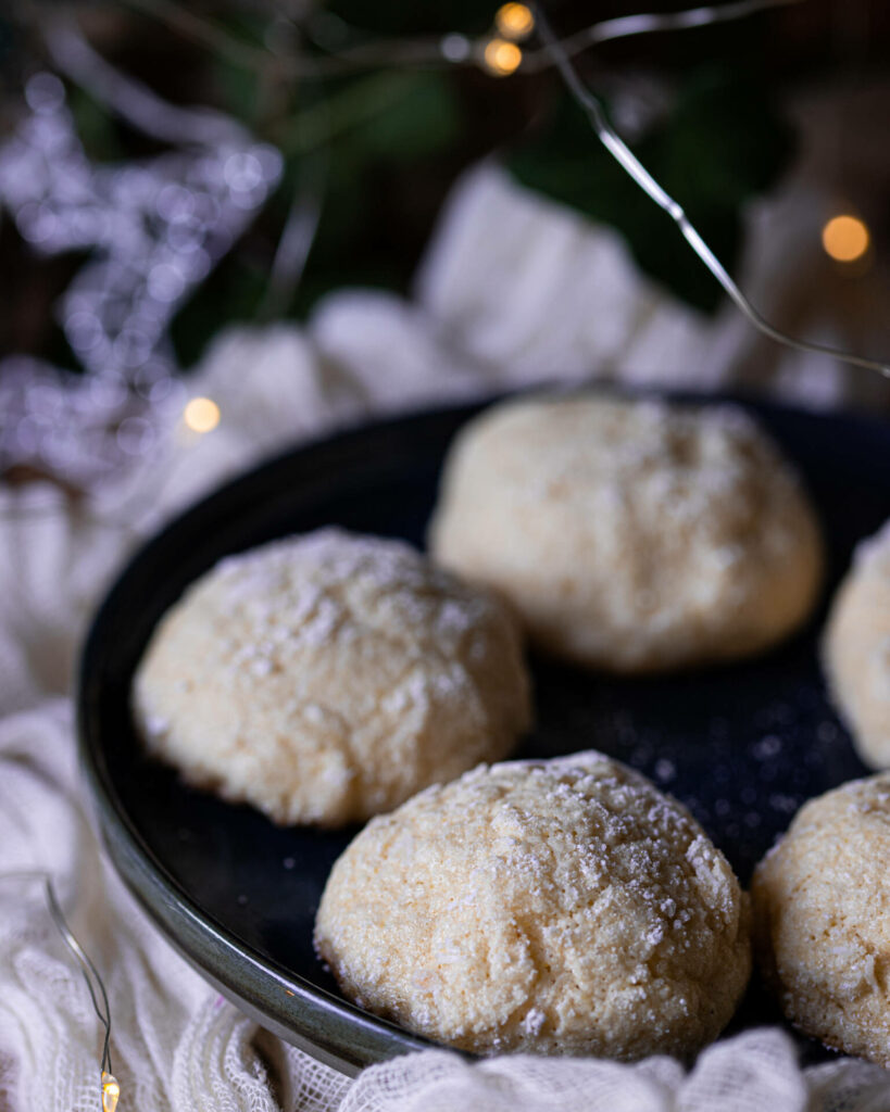 Cookies au citron sans gluten au levain